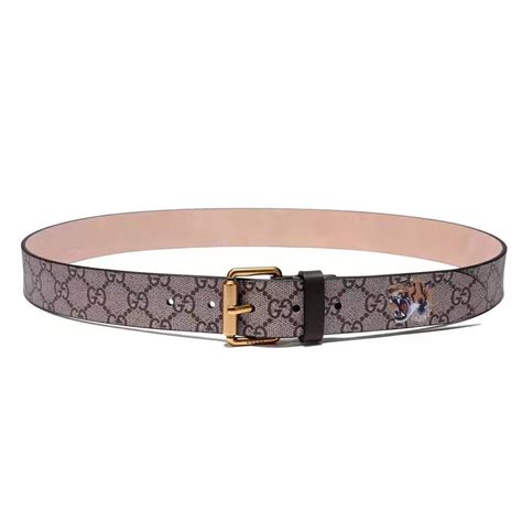 gucci bengal supreme belt tiger print replica|gucci supreme belt identification.